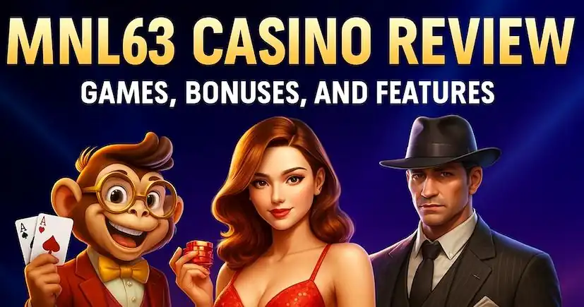 MNL63 Casino Review – Games, Bonuses, and Features