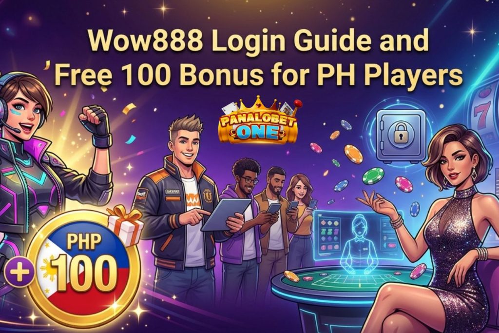 Wow888 Login Guide and Free 100 Bonus for PH Players