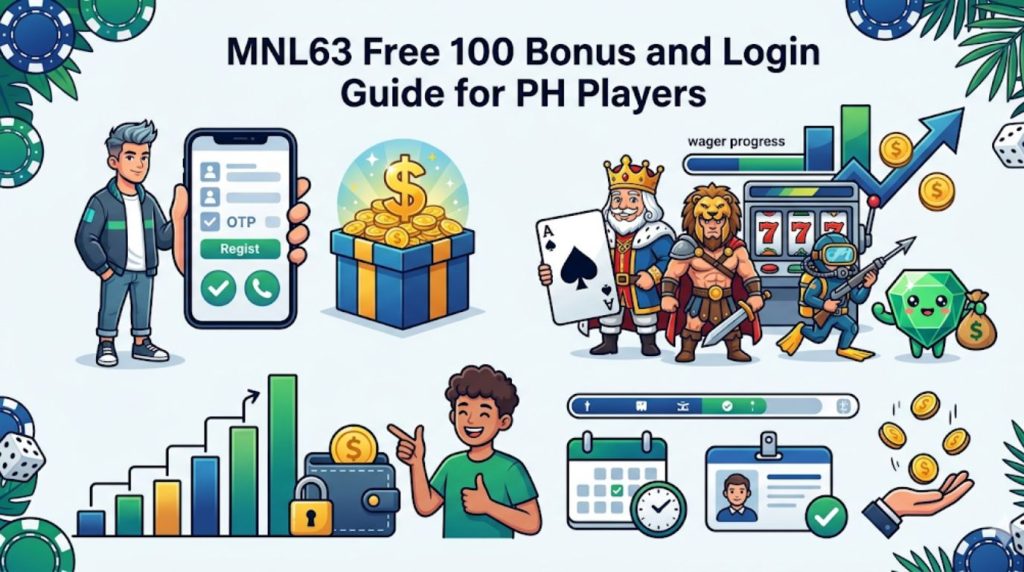 MNL63 Free 100 Bonus and Login Guide for PH Players