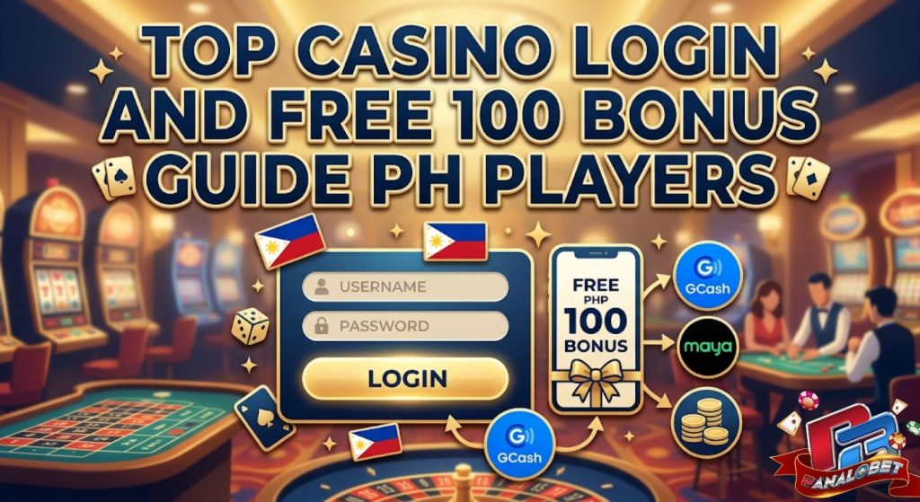 Top Casino Login and Free 100 Bonus Guide PH Players