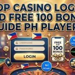 Top Casino Login and Free 100 Bonus Guide PH Players